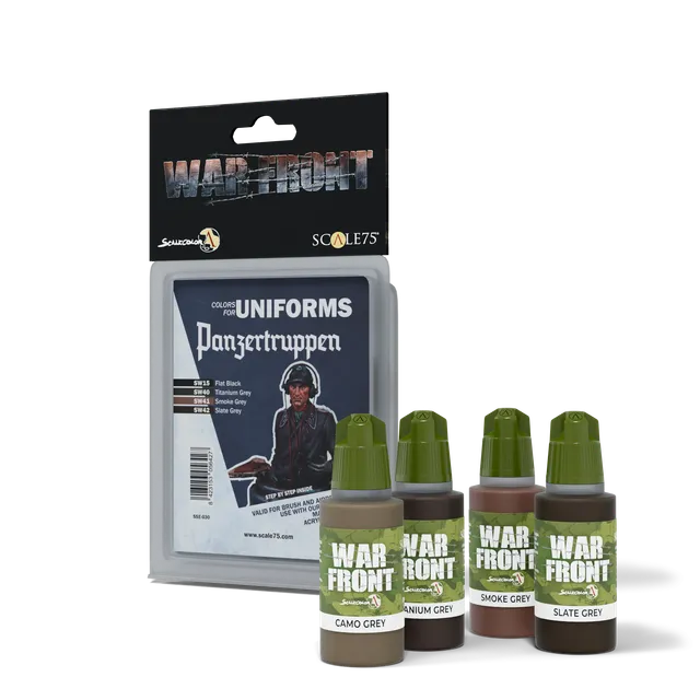 Scale75 Warfront Panzer Truppen sada barev 4x