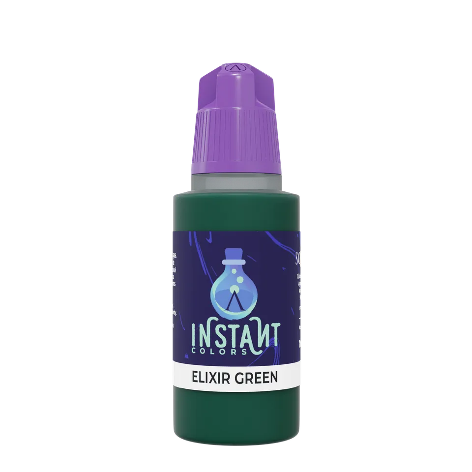 Scale75 Instant Colors Elixir Green barva 17 ml matná