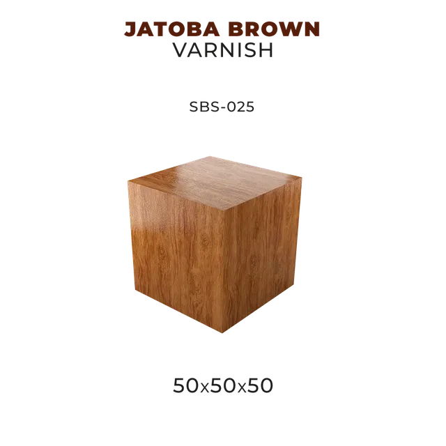Scale75 Jatoba Brown podstavec 50x50 mm lakovaný