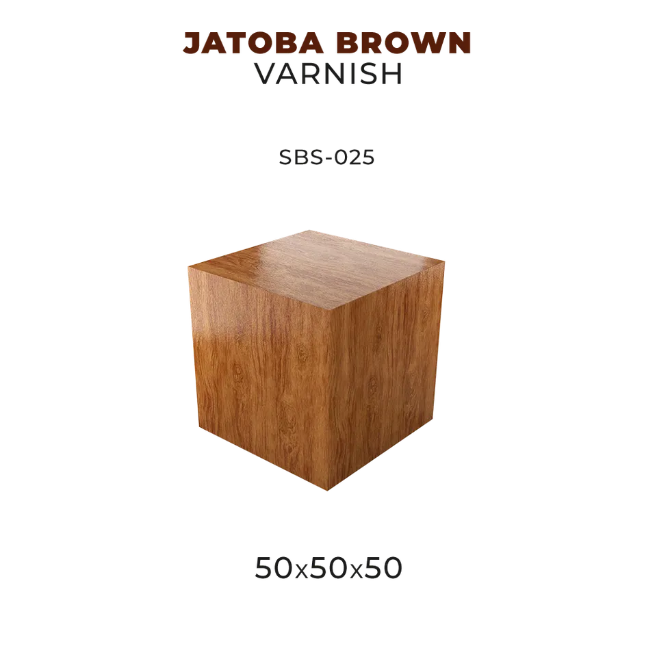 Scale75 Jatoba Brown podstavec 50x50 mm lakovaný