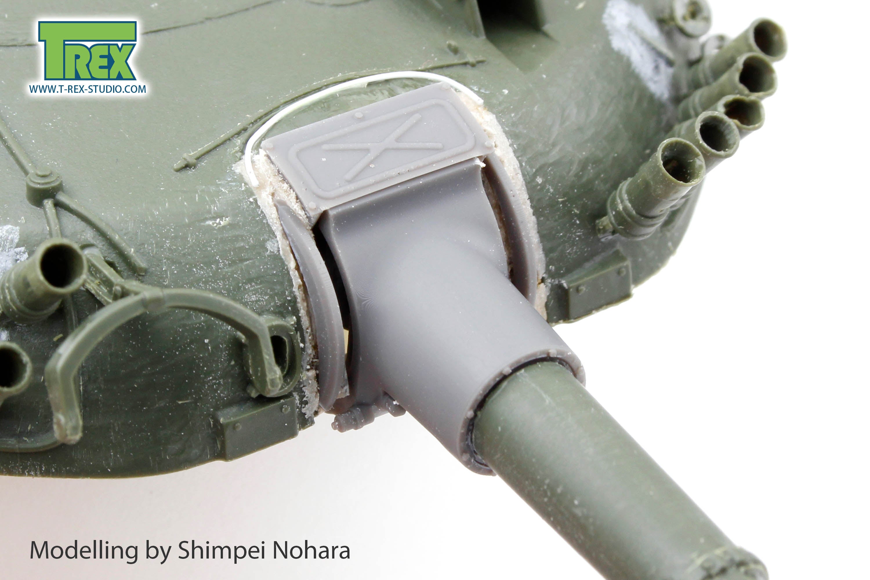 T-Rex Studio TR35238 T-72 maska kanonu 1/35 sada bez plachty