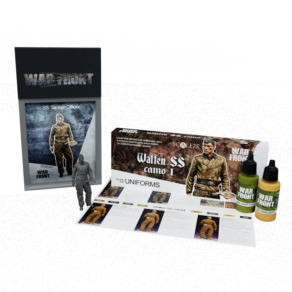 Scale75 Waffen SS Camo I + SS Tanker Officer pack