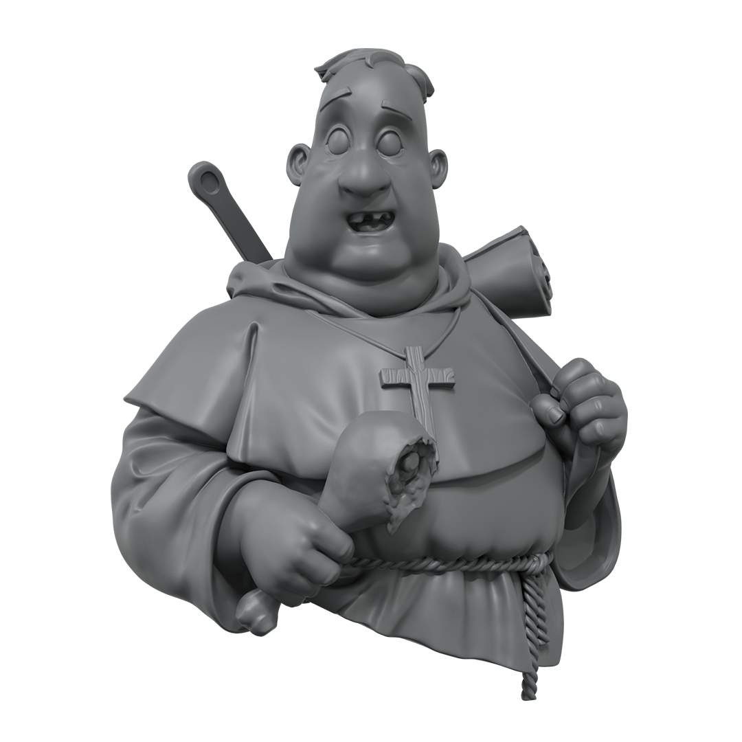 Scale75 Historix Friar figurka nenabarvená středověk