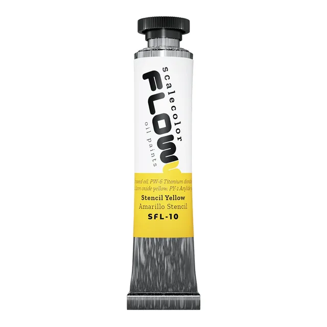 Scale75 Stencil Yellow olejová barva 20 ml matná