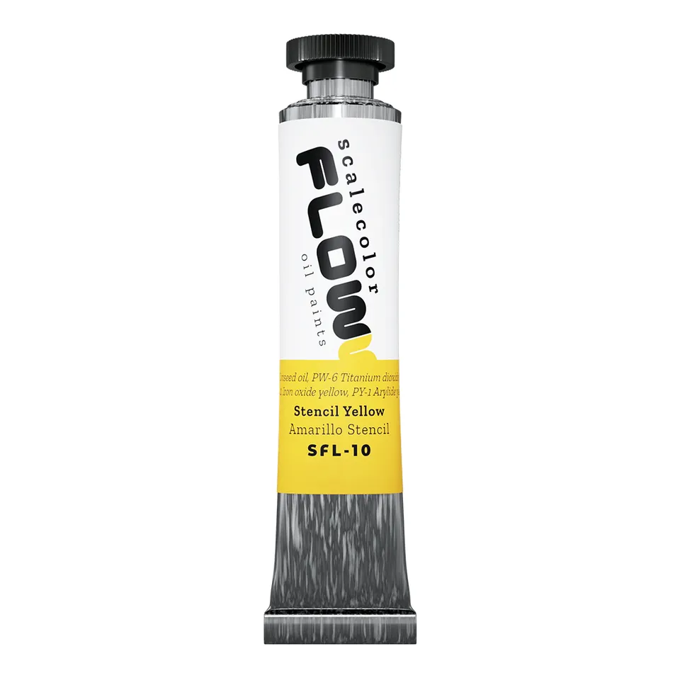 Scale75 Stencil Yellow olejová barva 20 ml matná