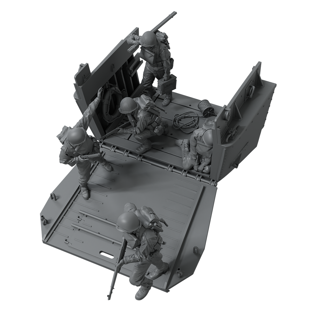 Scale75 The Landing D-Day diorama 1/35 5 figurek