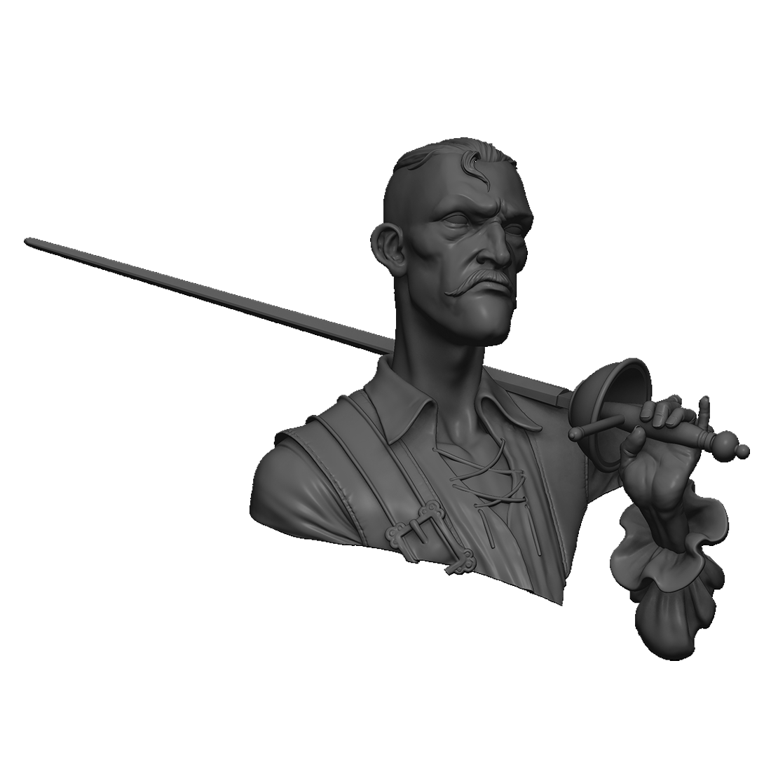 Scale75 Iñigo resinová figurka 1/10 nenabarvená
