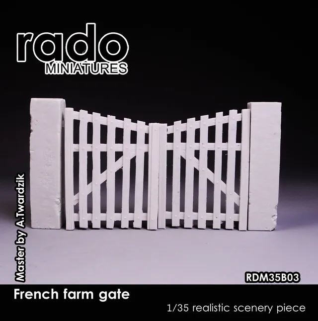 Rado Miniatures RDM35B03 resinová scenérie 1/35 4 díly