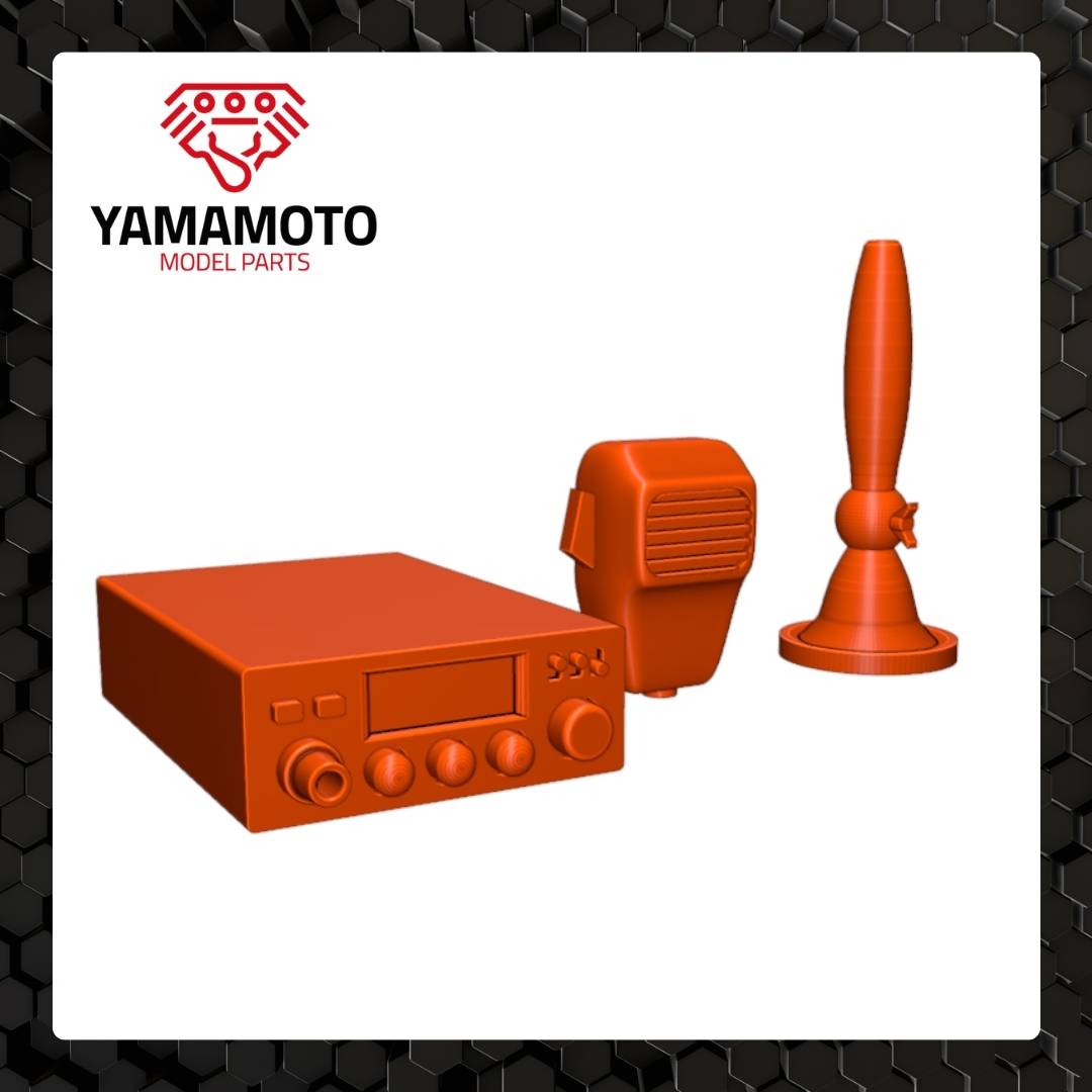 Yamamoto Model Parts CB Radio resinový doplněk