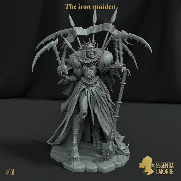 Scale75 Essentia The Iron Maiden figurka 80 mm resin