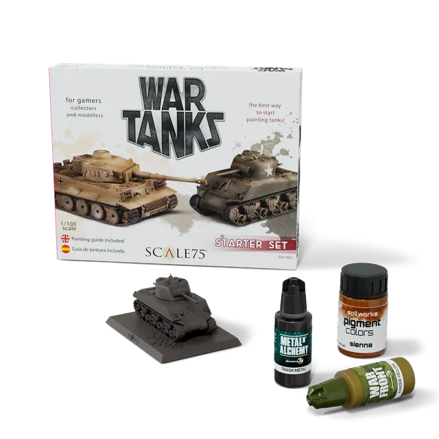 Scale75 War Tanks Starter Set sada barev 1:100 tanky