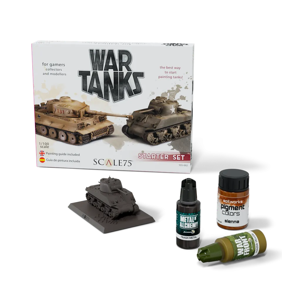 Scale75 War Tanks Starter Set sada barev 1:100 tanky