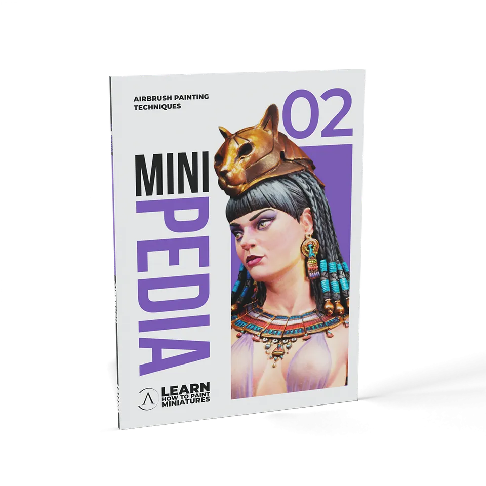 Scale75 Minipedia 02 airbrush kniha anglicky techniky
