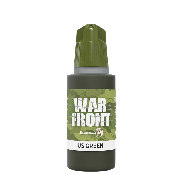 Scale75 Warfront US Green barva 17ml zelená matná