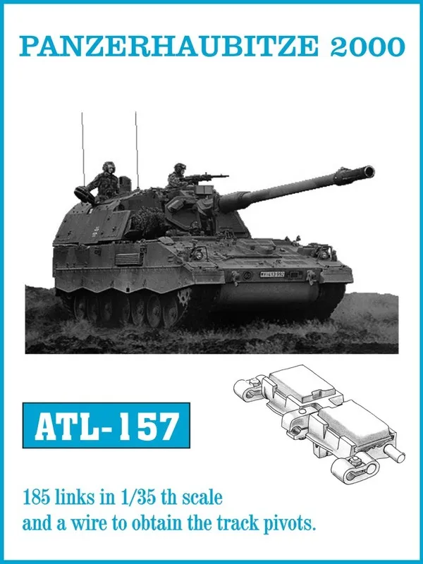 Friulmodel ATL-157 Panzerhaubitze 2000 pásy 1/35