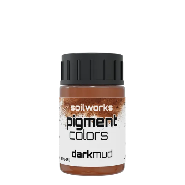 Scale75 Dark Mud pigment na model hnědý