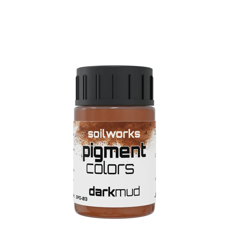 Scale75 Dark Mud pigment na model hnědý