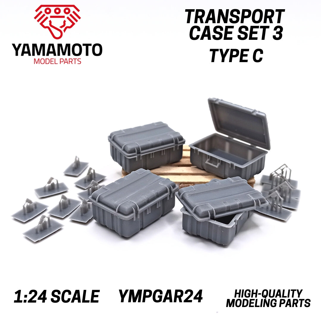 Yamamoto Model Parts přepravní kufry set 3 dioráma