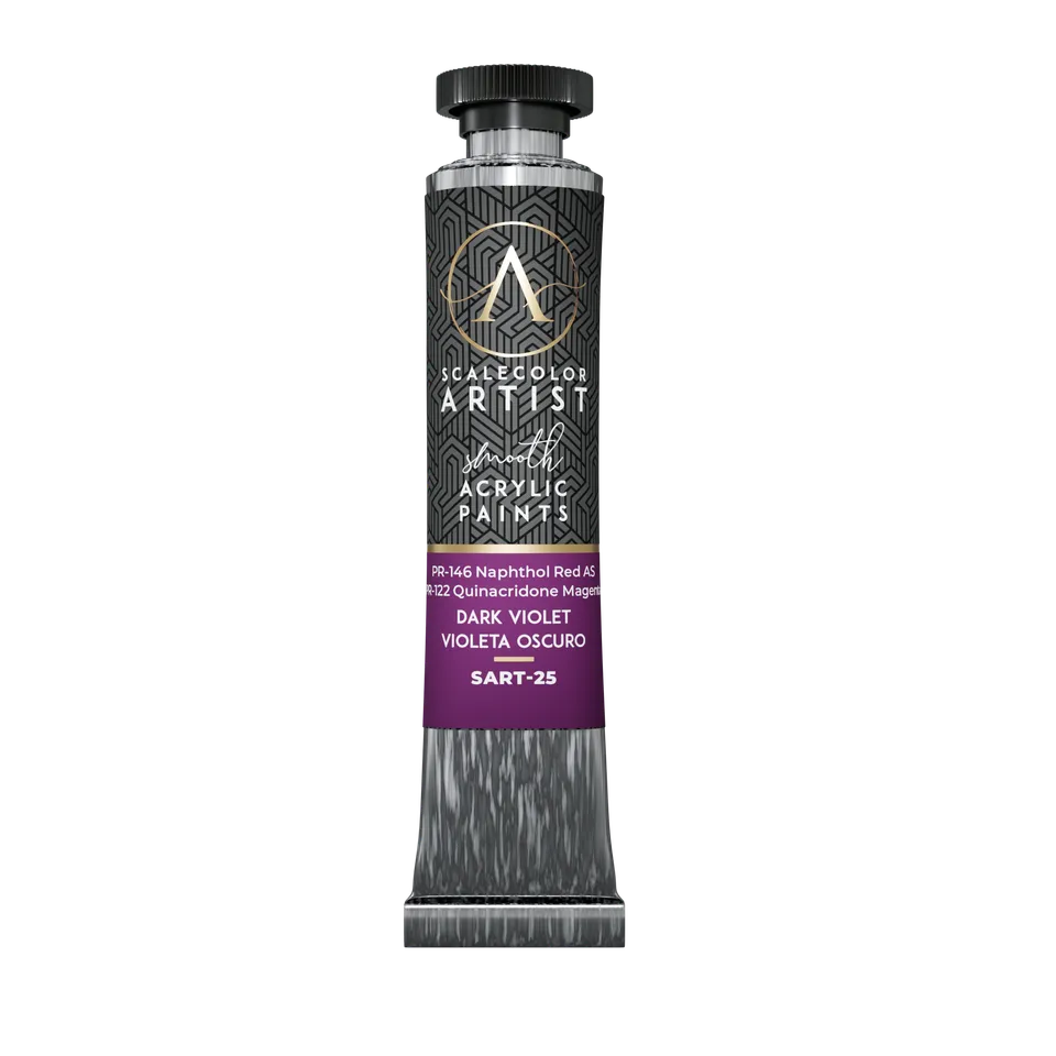 Scale75 Artist Dark Violet akrylová barva 20 ml krémová
