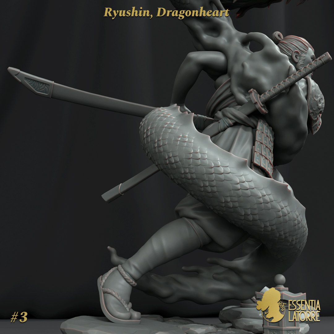 Scale75 Ryushin Dragonheart figurka 80 mm resinová