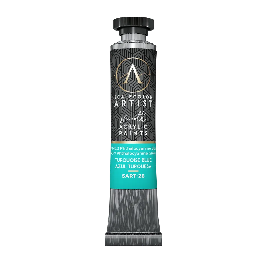 Scale75 Scalecolor Artist Turquoise Blue barva 20ml