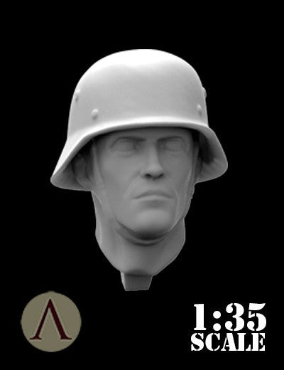 Scale75 Warfront German Heads Set WWII hlavy 1/35 resin
