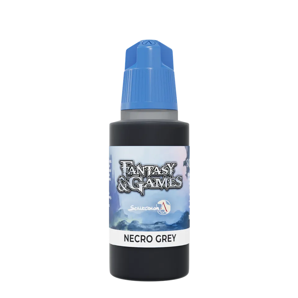 Scale75 Necro Grey barva na figurky 17 ml saténová