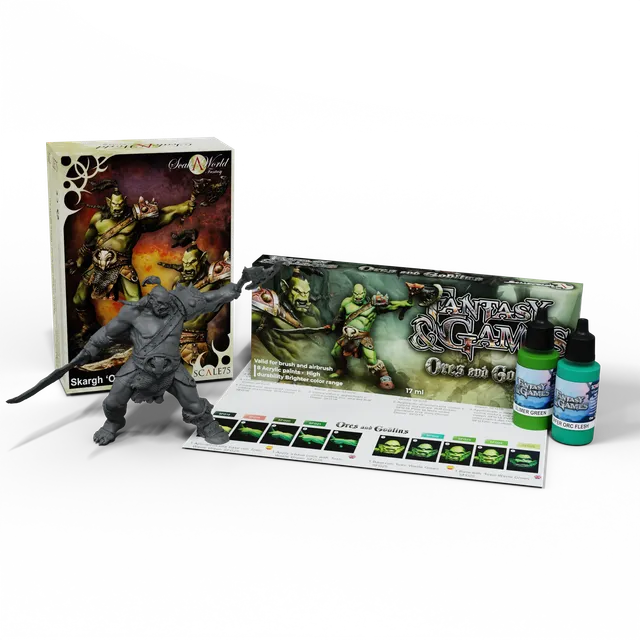 Scale75 Orcs and Goblins + Shargh Orc Fury pack s figurkou