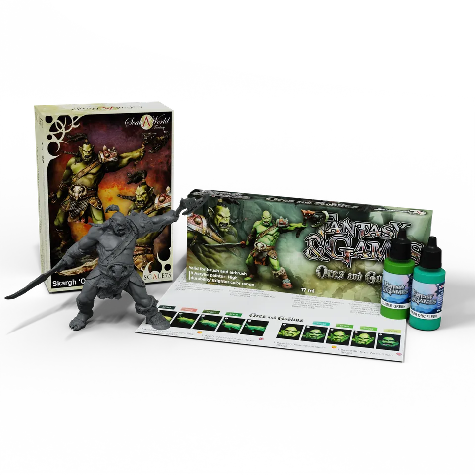 Scale75 Orcs and Goblins + Shargh Orc Fury pack s figurkou