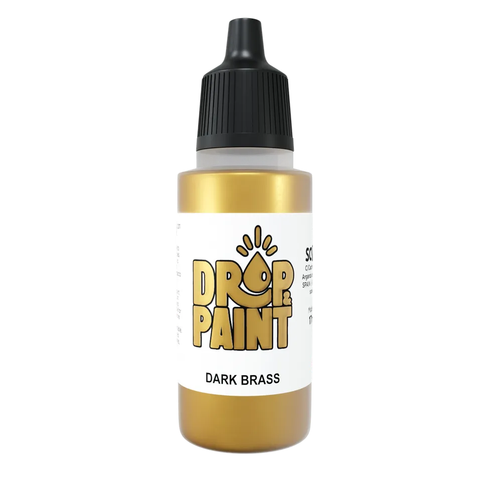 Scale75 Dark Brass akrylová barva 17 ml tmavá mosaz