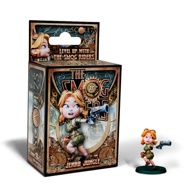 Scale75 Smog Riders Jenna Jungle chibi figurka 35 mm