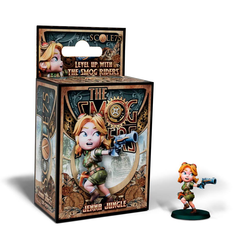 Scale75 Smog Riders Jenna Jungle chibi figurka 35 mm