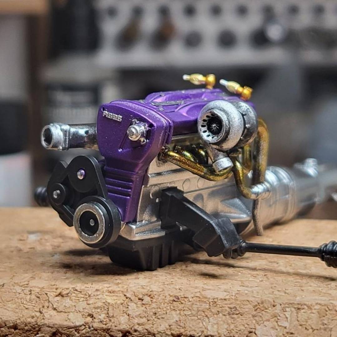 Yamamoto RB26DETT Single Turbo Kit turbo sada pro Tamiya 24090