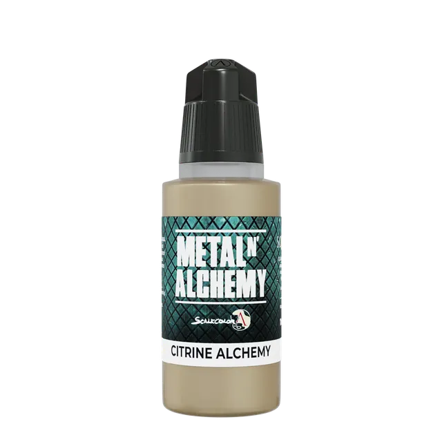 Scale75 Metal Alchemy Citrine barva 17ml metalická žlutá