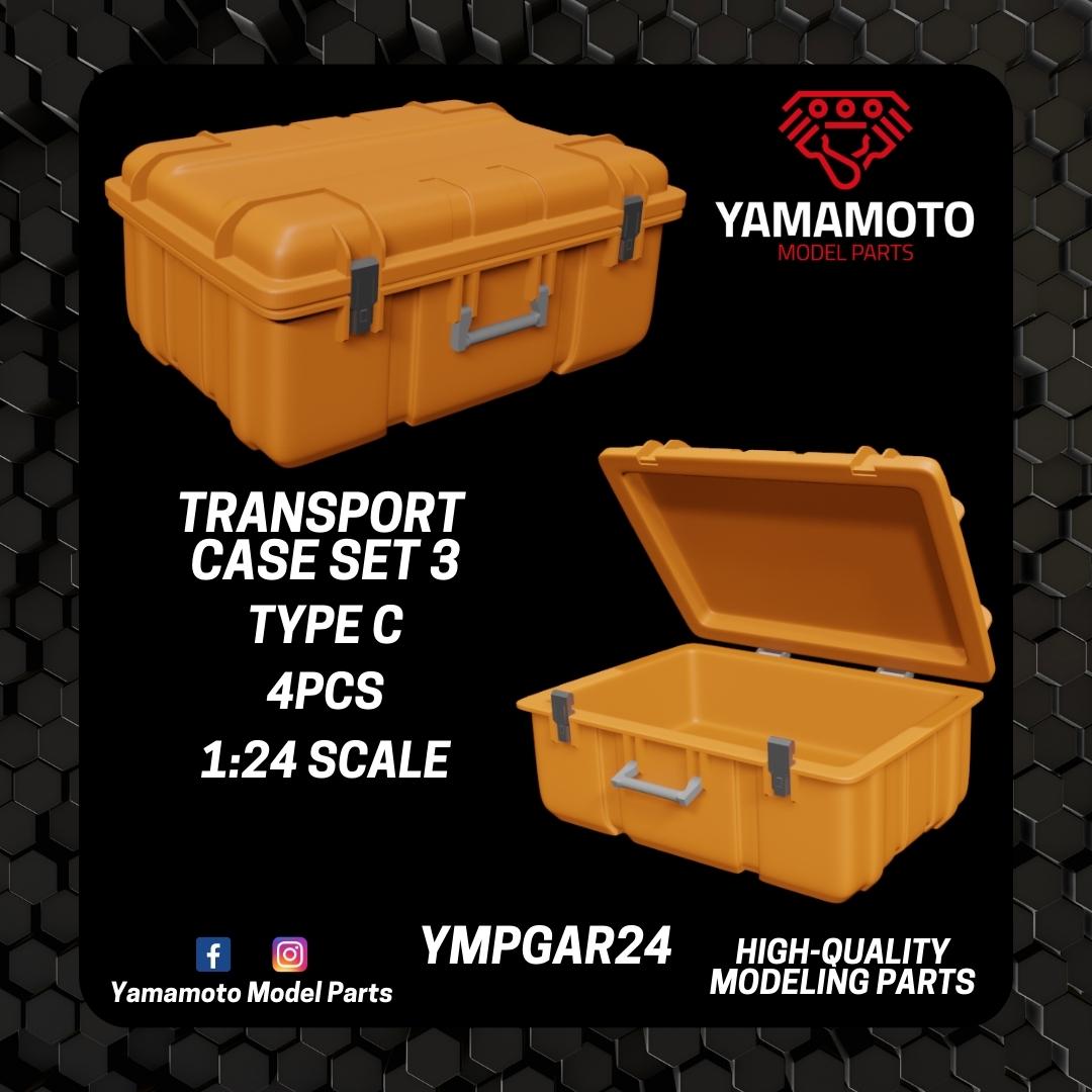 Yamamoto Model Parts přepravní kufry set 3 dioráma