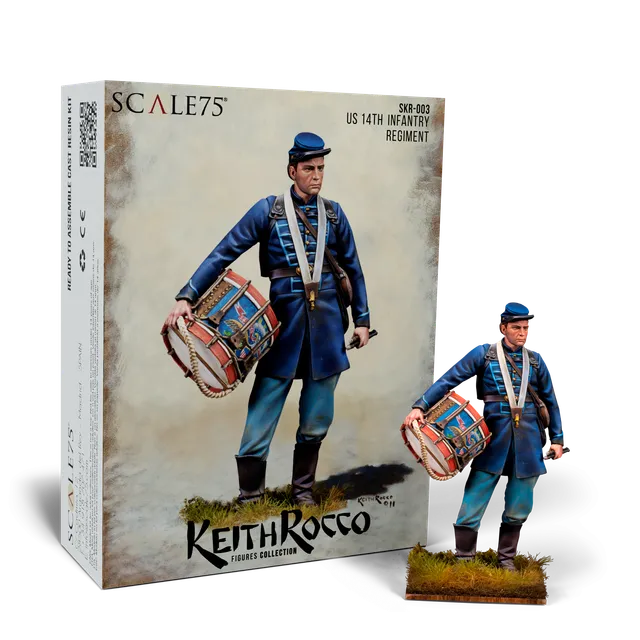 Scale75 Keith Rocco US 14th Infantry figurka 75 mm