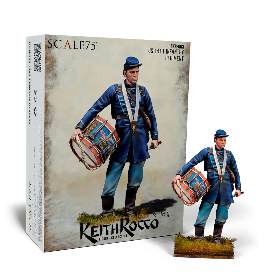 Scale75 Keith Rocco US 14th Infantry figurka 75 mm