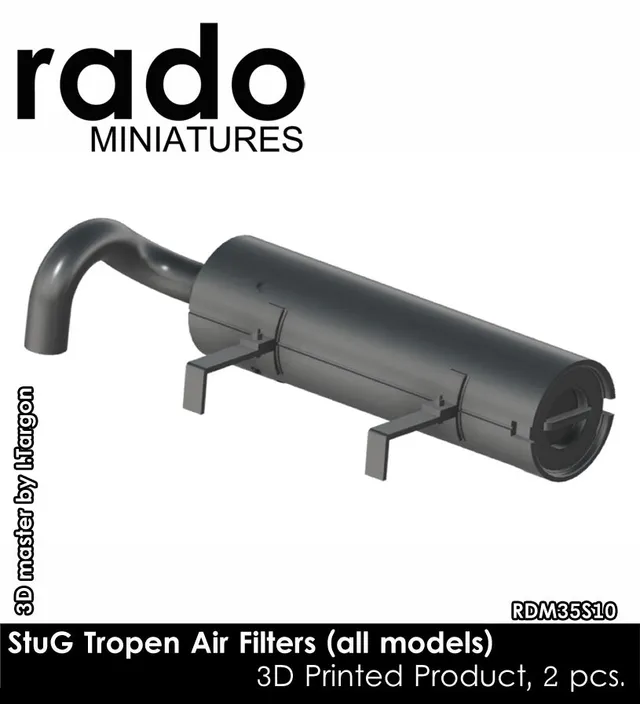 Rado Miniatures RDM35S10 StuG III filtry 1/35 Tropen
