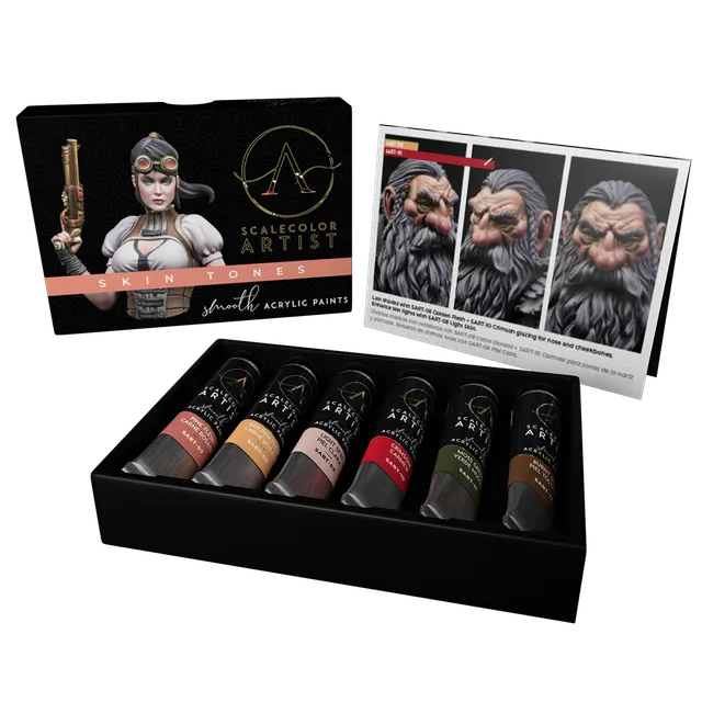 Scale75 Artist Skin Tones sada barev na pleť