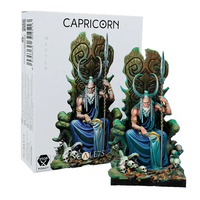 Scale75 Zodiac Capricorn mystická figurka nenabarvená