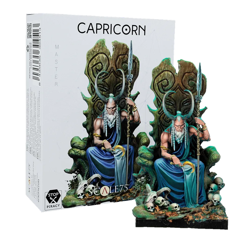 Scale75 Zodiac Capricorn mystická figurka nenabarvená