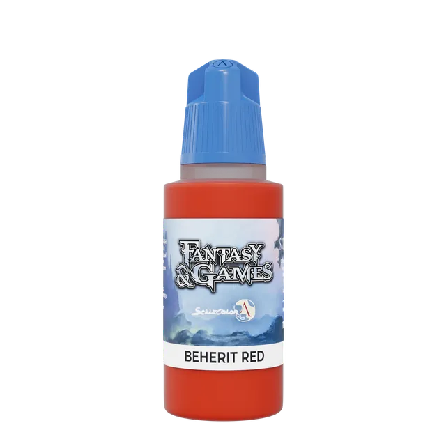 Scale75 Beherit Red akrylová barva 17ml saténová