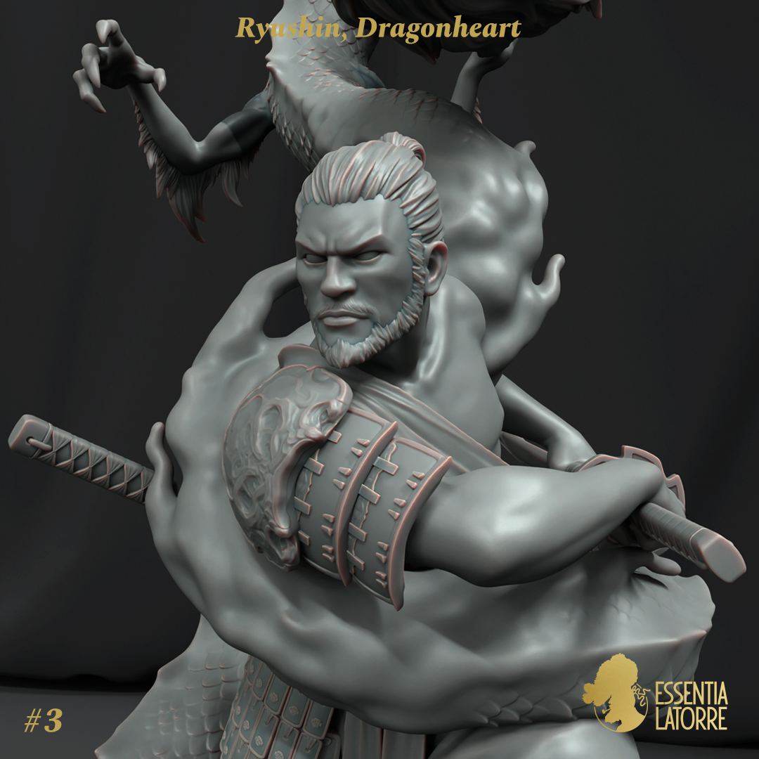 Scale75 Ryushin Dragonheart figurka 80 mm resinová