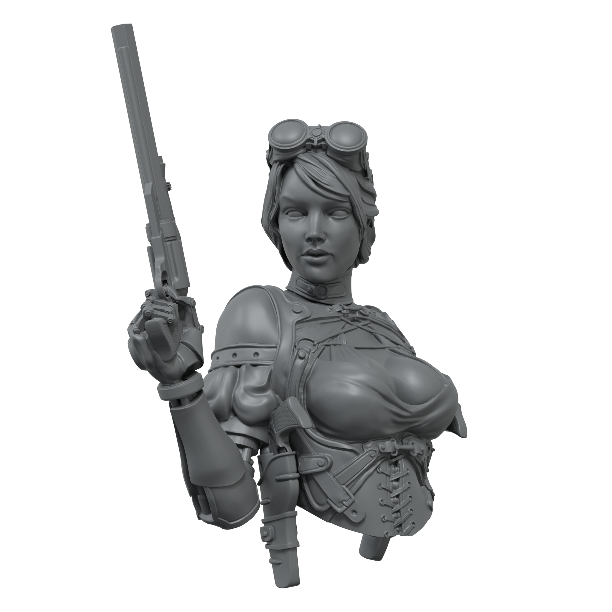 Scale75 Jessica Thunder Bust busta 1/10 nenabarvená