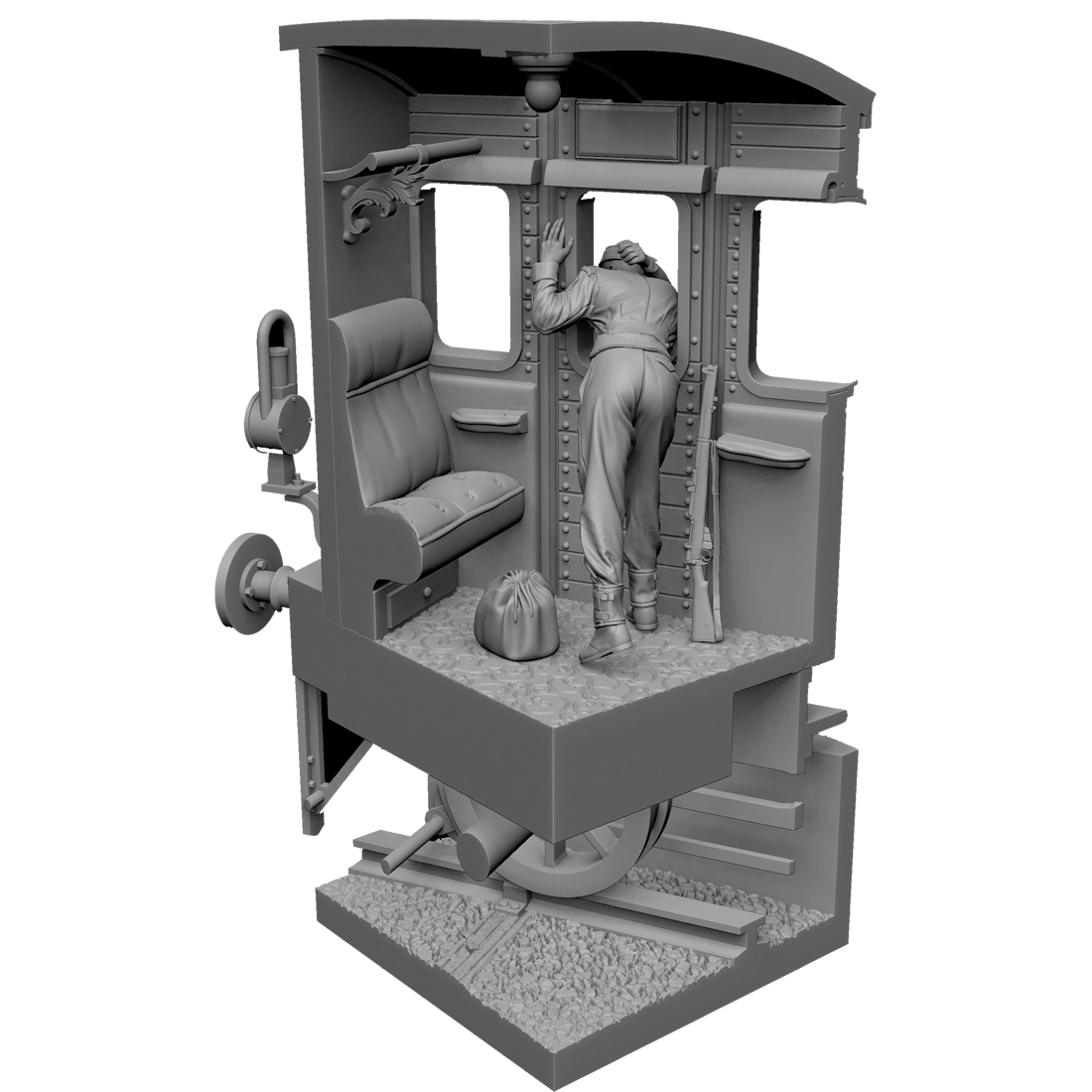 Scale75 Warfront Charing Cross 1940 Alice and Johnny figurka 1/35