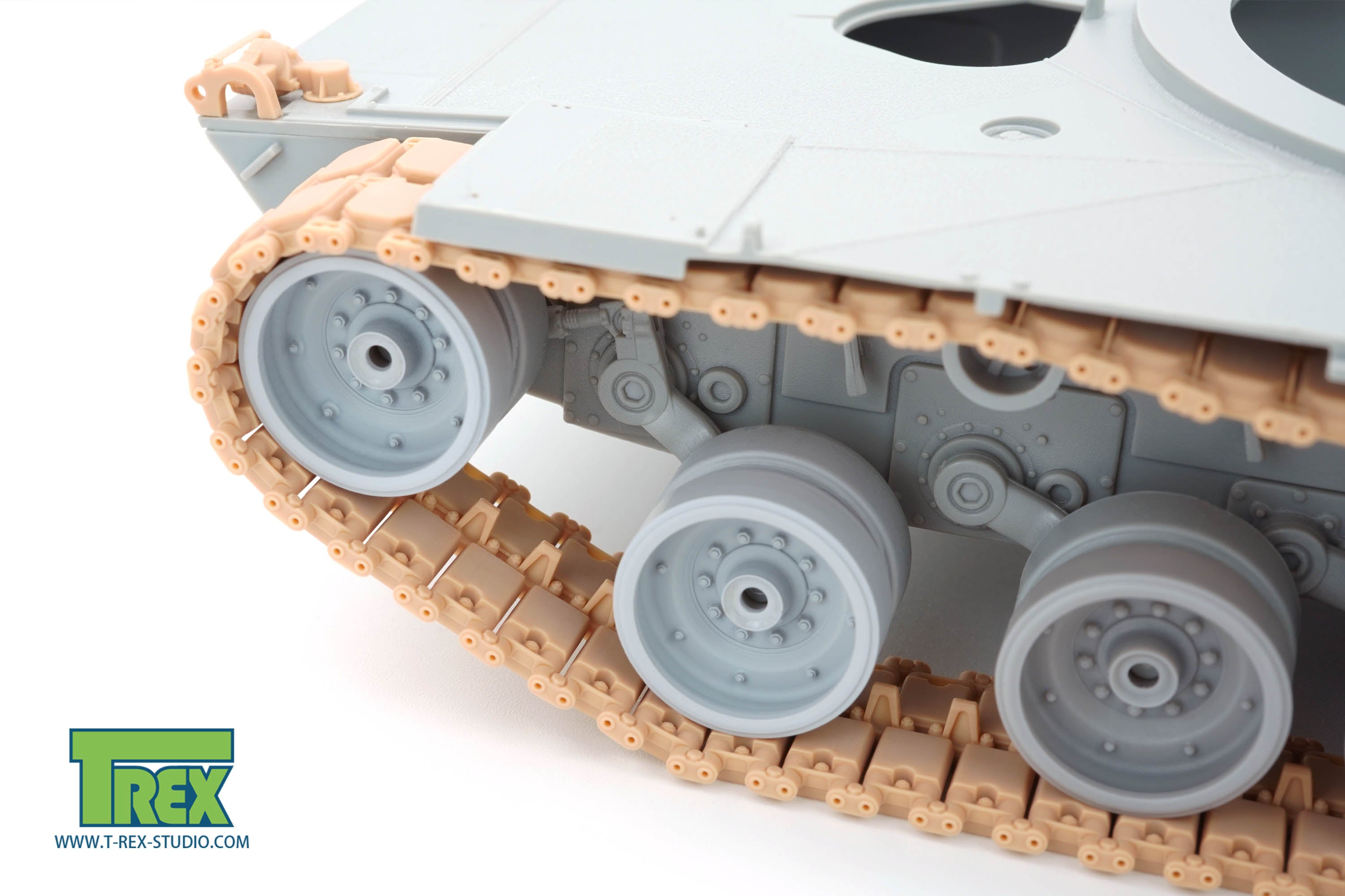 T-Rex Studio TR85047 pásy T-158 M1A1 Abrams 1/35 kovové čepy