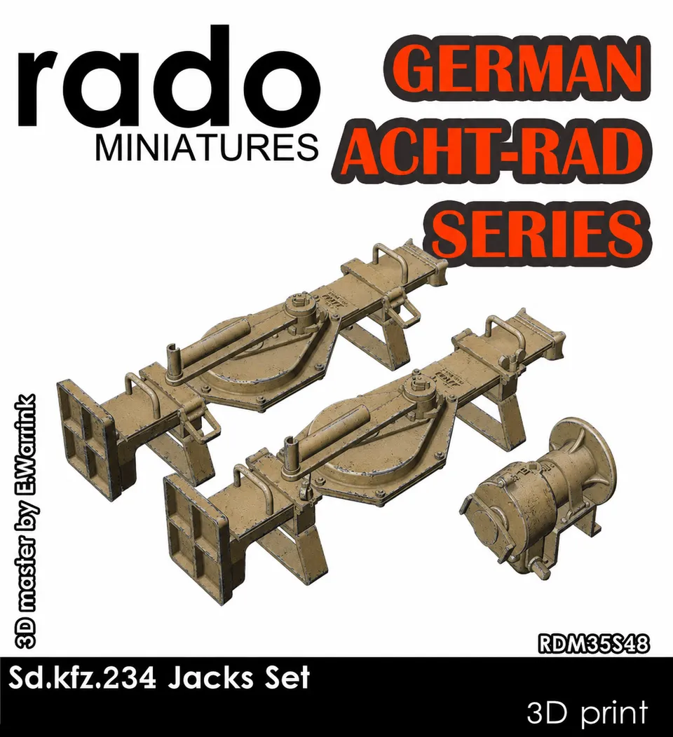 Rado Miniatures RDM35S48 3D hever Sd.Kfz.234 1/35