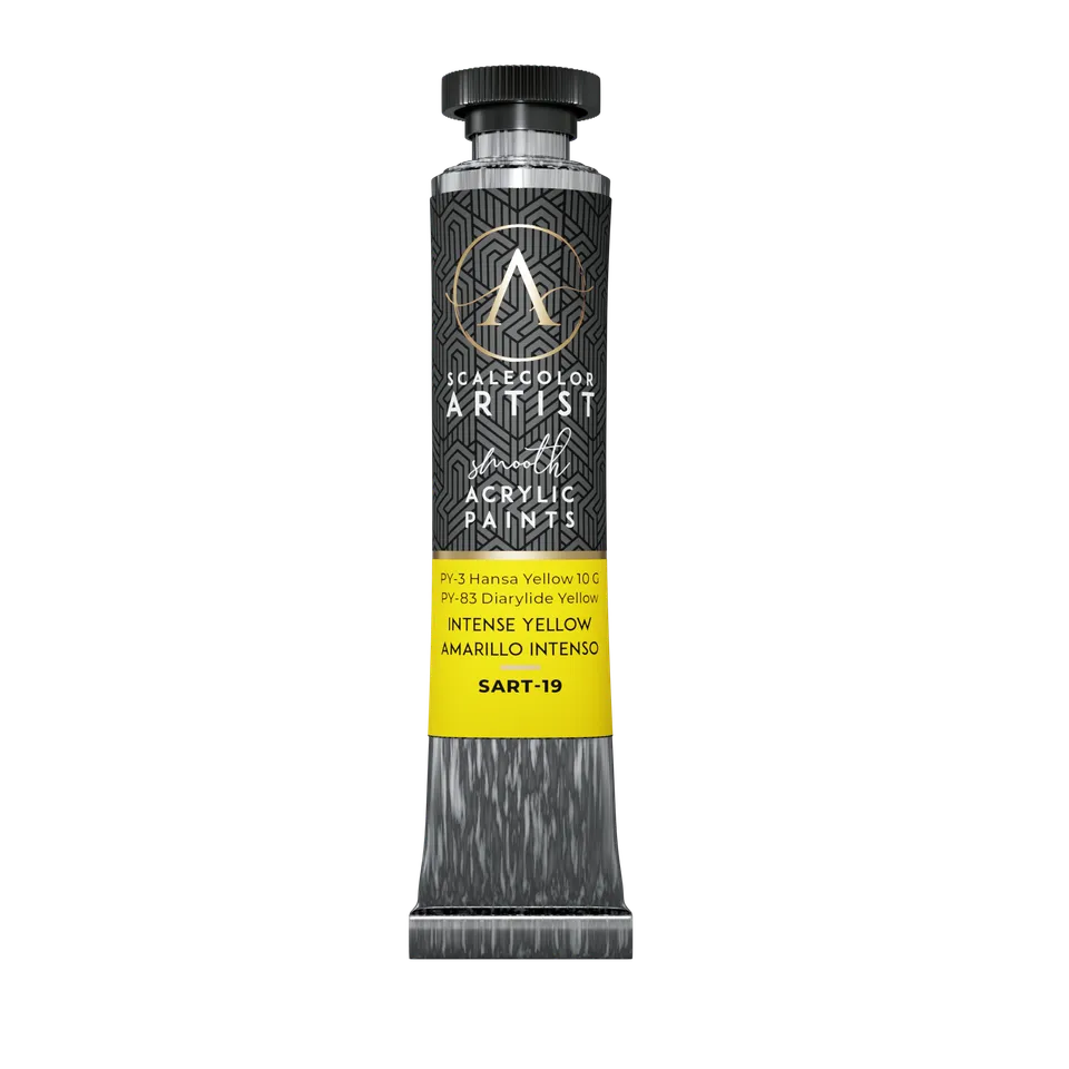 Scale75 Artist Intense Yellow barva 20 ml kryvá