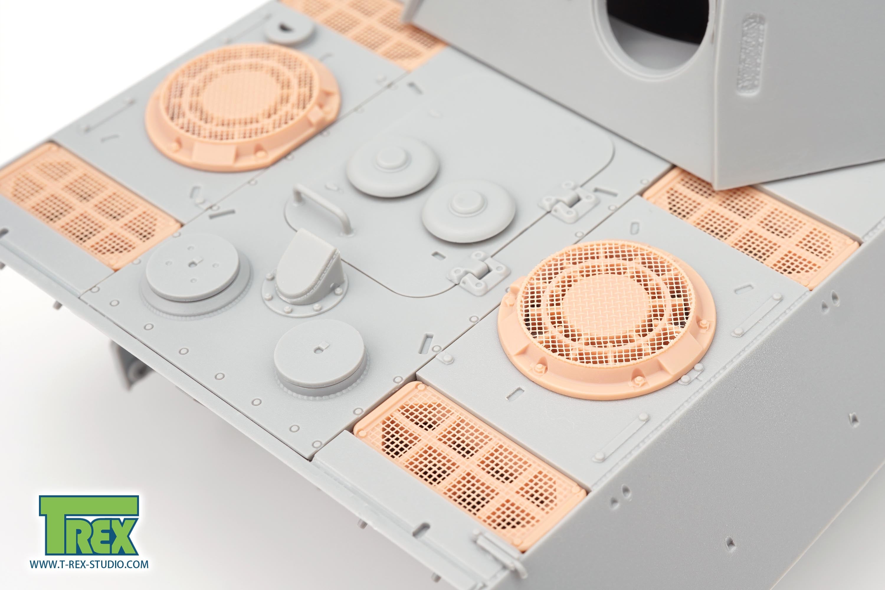 T-Rex Studio TR35119 Panther G mřížky sání 1/35 síťovina