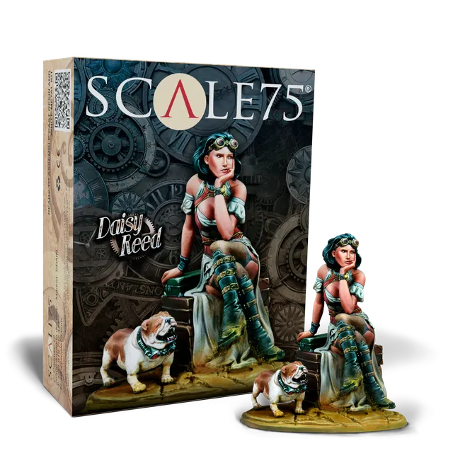Scale75 Steam Wars Daisy Reed figurka 75 mm kov